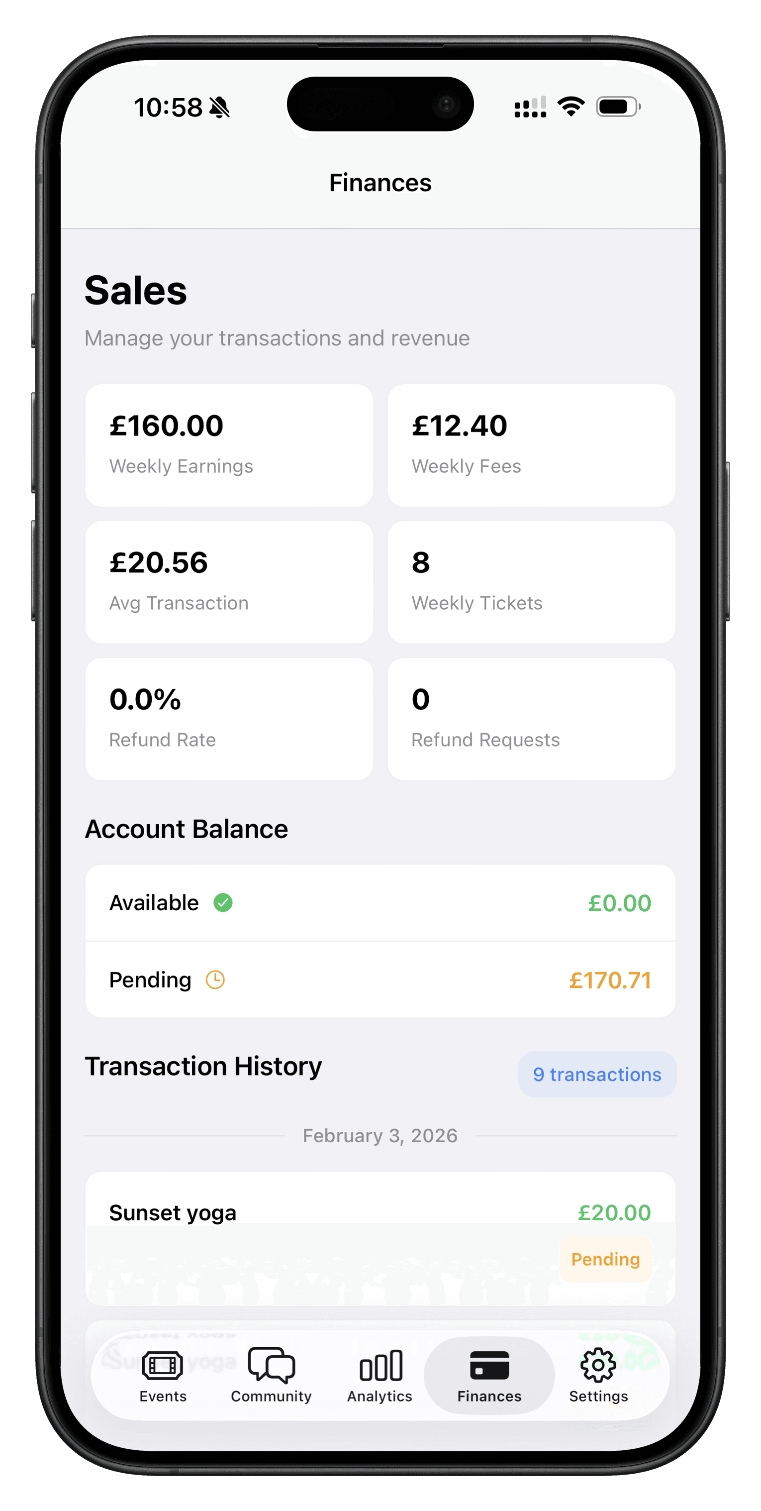 Payouts